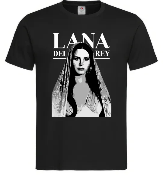 Чоловіча футболка Lana Del Rey Чорний фото