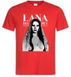 Чоловіча футболка Lana Del Rey Червоний Чоловіча футболка Lana Del Rey Червоний фото
