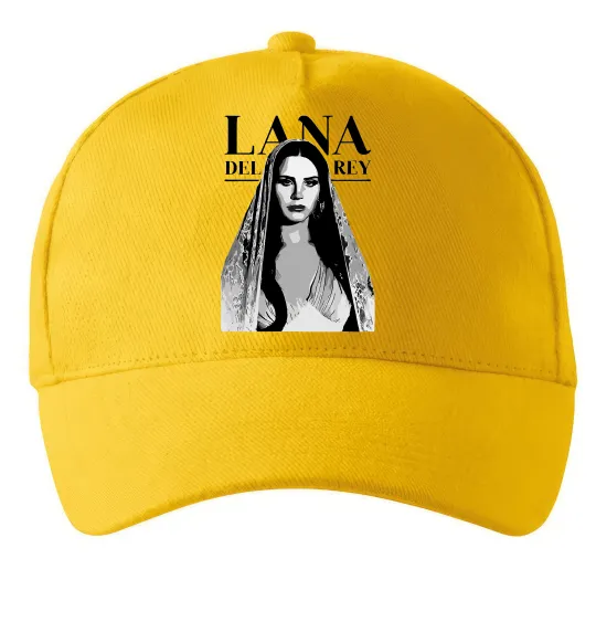 Кепка Lana Del Rey Солнечно желтый фото