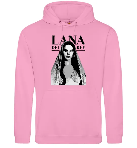 Мужская толстовка (худи) Lana Del Rey Розовый фото