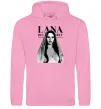Мужская толстовка (худи) Lana Del Rey Розовый фото
