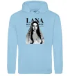 Мужская толстовка (худи) Lana Del Rey Голубой фото