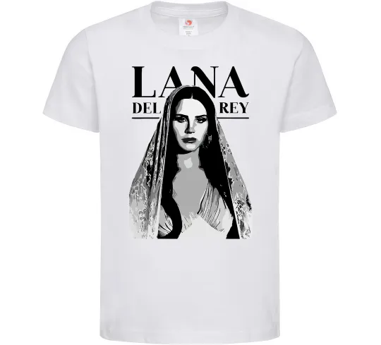 Дитяча футболка Lana Del Rey Білий фото