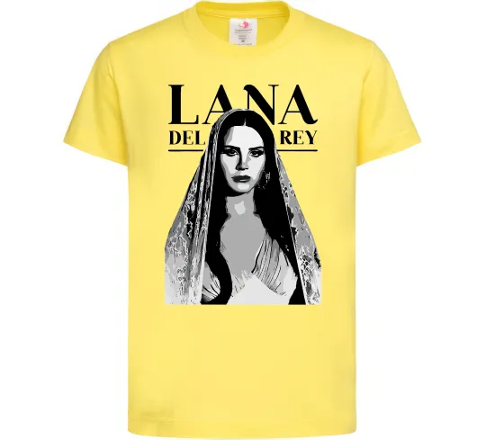 Дитяча футболка Lana Del Rey Лимонний фото