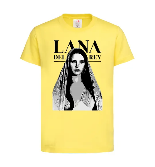 Дитяча футболка Lana Del Rey Лимонний фото