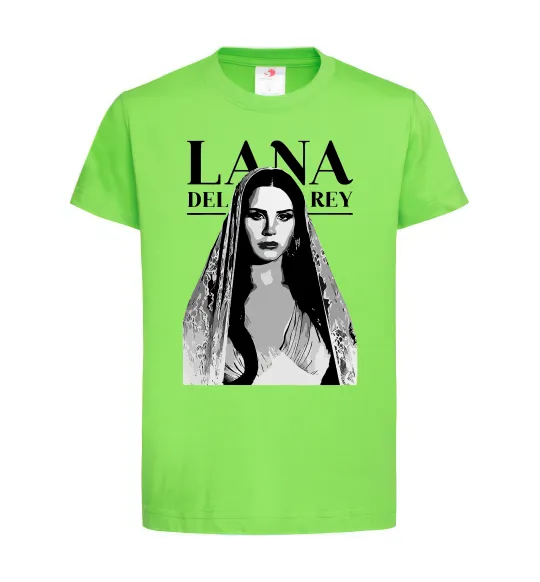 Дитяча футболка Lana Del Rey Лаймовий фото