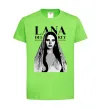 Дитяча футболка Lana Del Rey Лаймовий Дитяча футболка Lana Del Rey Лаймовий фото
