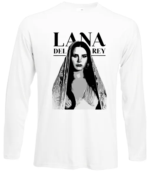 Лонгслив Lana Del Rey Белый фото