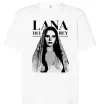 Футболка Оверсайз Lana Del Rey Белый фото