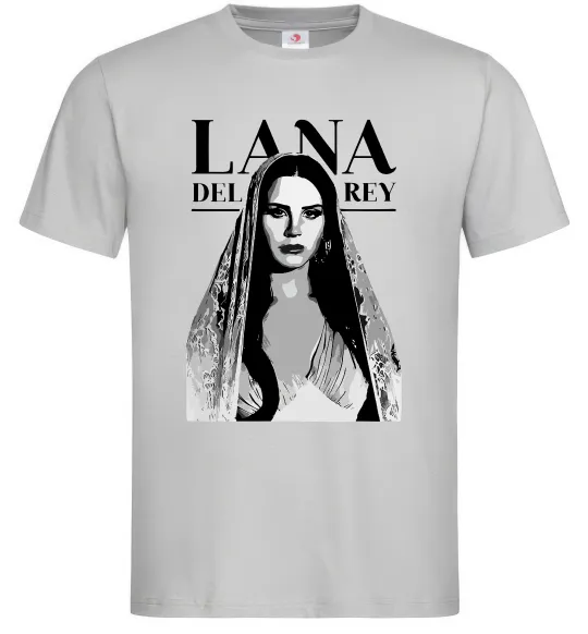 Чоловіча футболка Lana Del Rey Сірий фото
