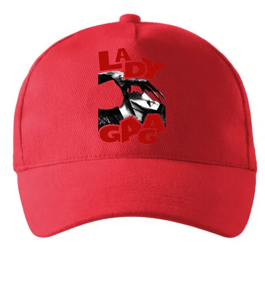 Кепка Lady Gaga Красный фото