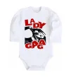 Детский боди Lady Gaga Белый фото