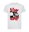 Детская футболка Lady Gaga Белый фото
