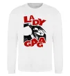Свитшот Lady Gaga Белый фото