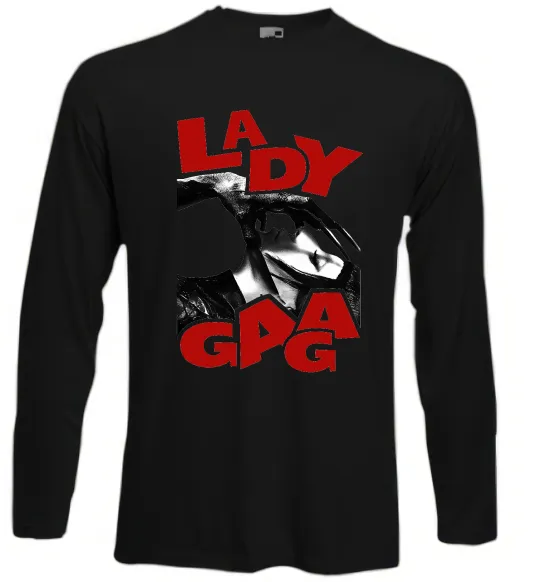 Лонгслив Lady Gaga Черный фото