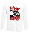 Лонгслив Lady Gaga Белый Лонгслив Lady Gaga Белый фото