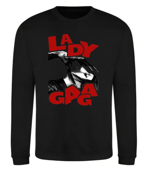 Свитшот Lady Gaga Черный фото