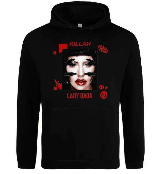 Жіноча толстовка (худі) Lady Gaga Killah Чорний фото