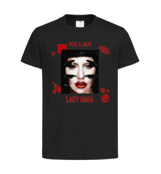Детская футболка Lady Gaga Killah Черный фото