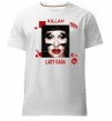 Чоловіча преміум футболка Lady Gaga Killah Білий Чоловіча преміум футболка Lady Gaga Killah Білий фото