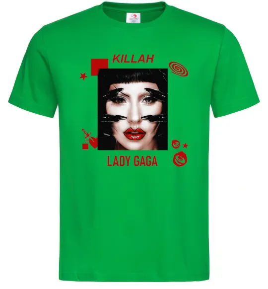 Чоловіча футболка Lady Gaga Killah Зелений фото
