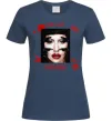 Жіноча футболка Lady Gaga Killah Темно-синій фото