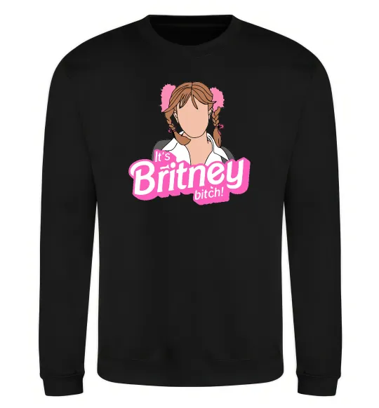 Свитшот It`s Britney bitch Черный фото