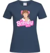 Жіноча футболка It`s Britney bitch Темно-синій Жіноча футболка It`s Britney bitch Темно-синій фото