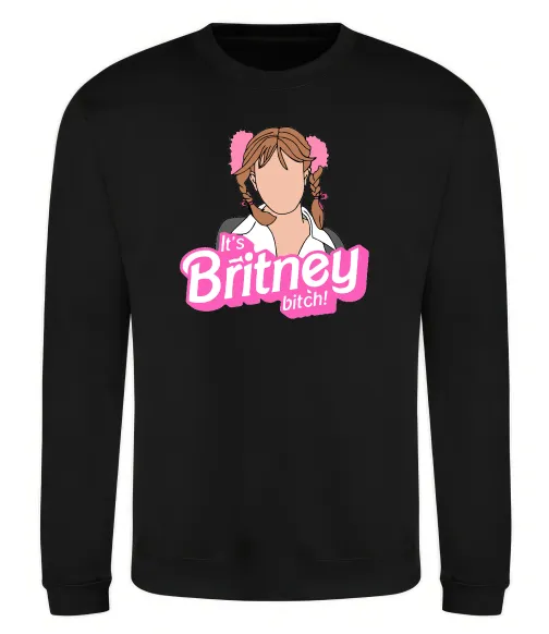 Свитшот It`s Britney bitch Черный фото