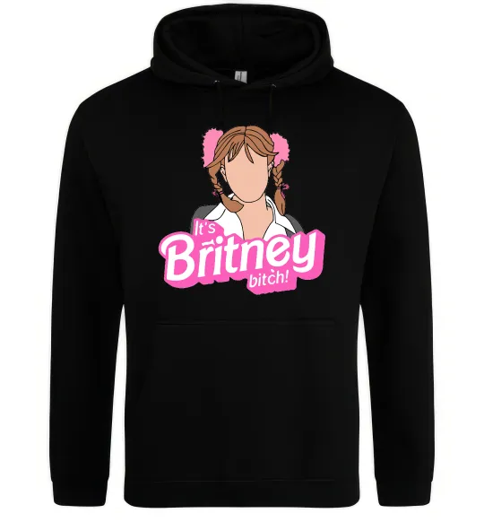 Женская толстовка (худи) It`s Britney bitch Черный фото