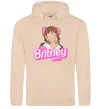 Женская толстовка (худи) It`s Britney bitch Песочный Женская толстовка (худи) It`s Britney bitch Песочный фото