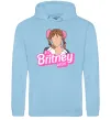 Женская толстовка (худи) It`s Britney bitch Голубой Женская толстовка (худи) It`s Britney bitch Голубой фото