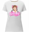Жіноча преміум футболка It`s Britney bitch Білий фото