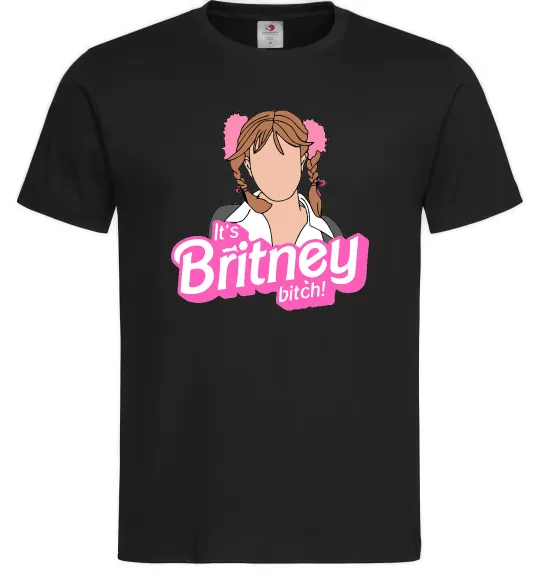 Чоловіча футболка It`s Britney bitch Чорний фото