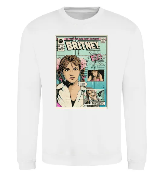 Свитшот Britney comics Белый фото