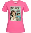 Женская футболка Britney comics Ярко-розовый фото