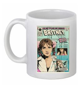 Чашка керамическая Britney comics