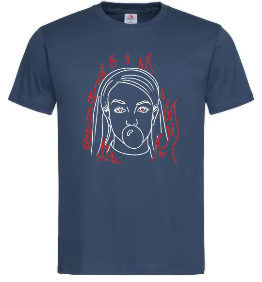 Чоловіча футболка Britney Spears Темно-синій фото