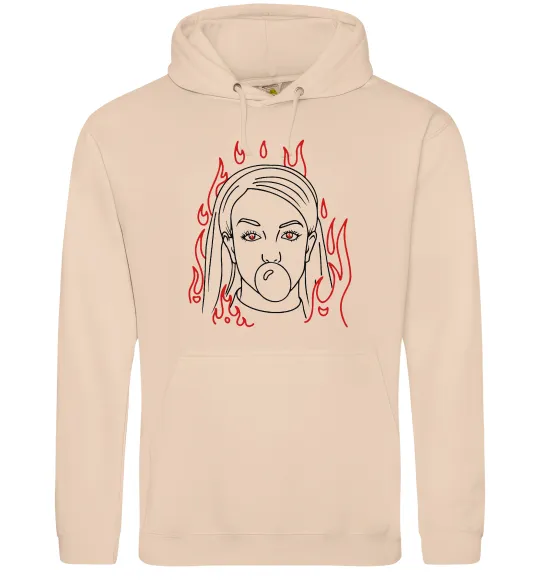 Мужская толстовка (худи) Britney Spears Песочный фото