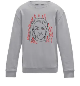 Детский Свитшот Lana Del Rey Черный фото