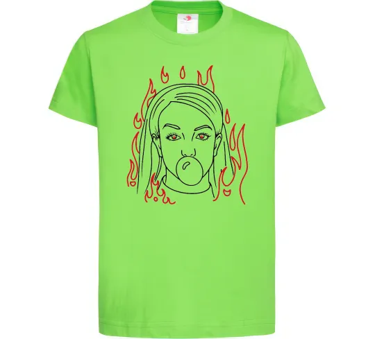 Детская футболка Britney Spears Лаймовый фото