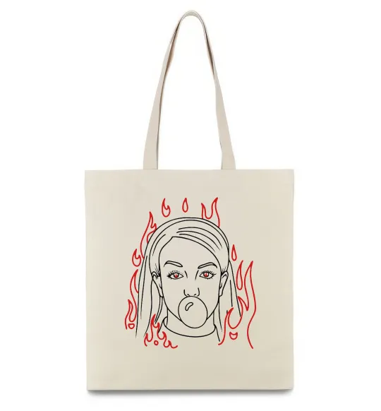 Эко-сумка Britney Spears Бежевый фото