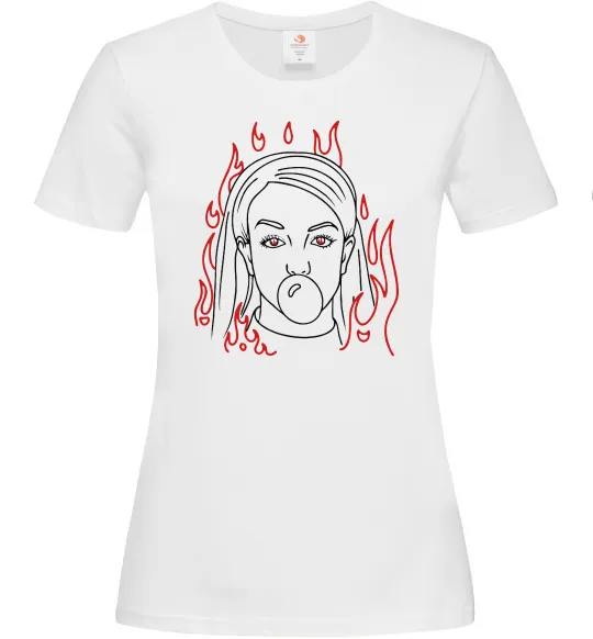 Жіноча футболка Britney Spears Білий фото