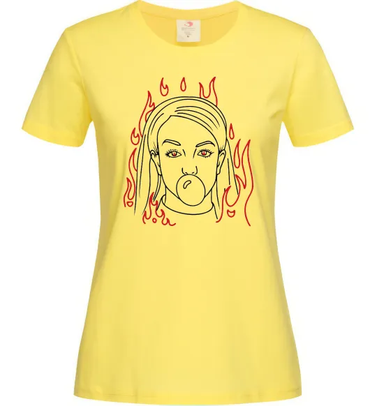 Жіноча футболка Britney Spears Лимонний фото