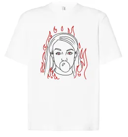 Футболка Оверсайз Lana Del Rey Черный фото