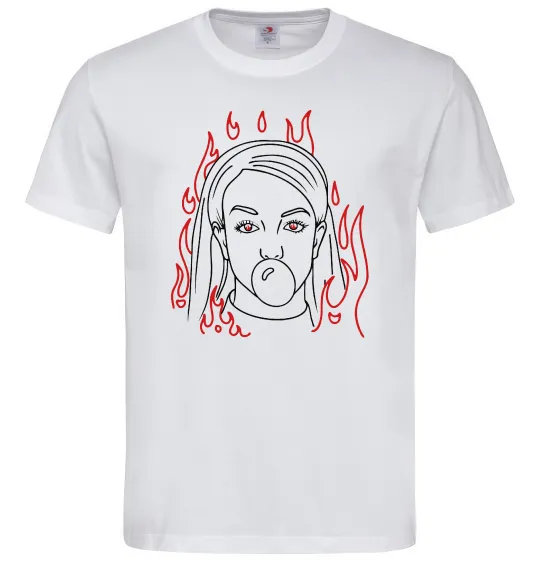 Чоловіча футболка Britney Spears Білий фото