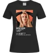 Жіноча футболка Брітні Спірс Чорний фото