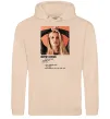 Женская толстовка (худи) Брітні Спірс Песочный Женская толстовка (худи) Брітні Спірс Песочный фото