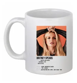 Чашка керамическая Lana Del Rey Белый фото