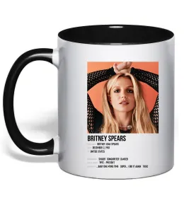 Чашка с цветной ручкой Lady Gaga Killah Черный фото